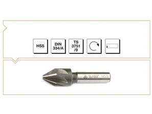 HSS DIN 334/A Silindirik Saplı Havşa Freze - 60°