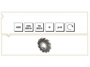 HSS DIN 885/A Kanal Freze - ÇAPRAZ DİŞLİ