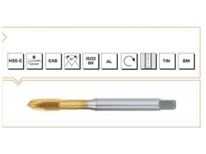 HSS-E DIN - 376 METAL DIŞI Eğik Ağız Bilemeli Alüminyum