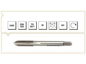 HSS DIN 352 Metrik Normal Vidalı Kılavuz - Son